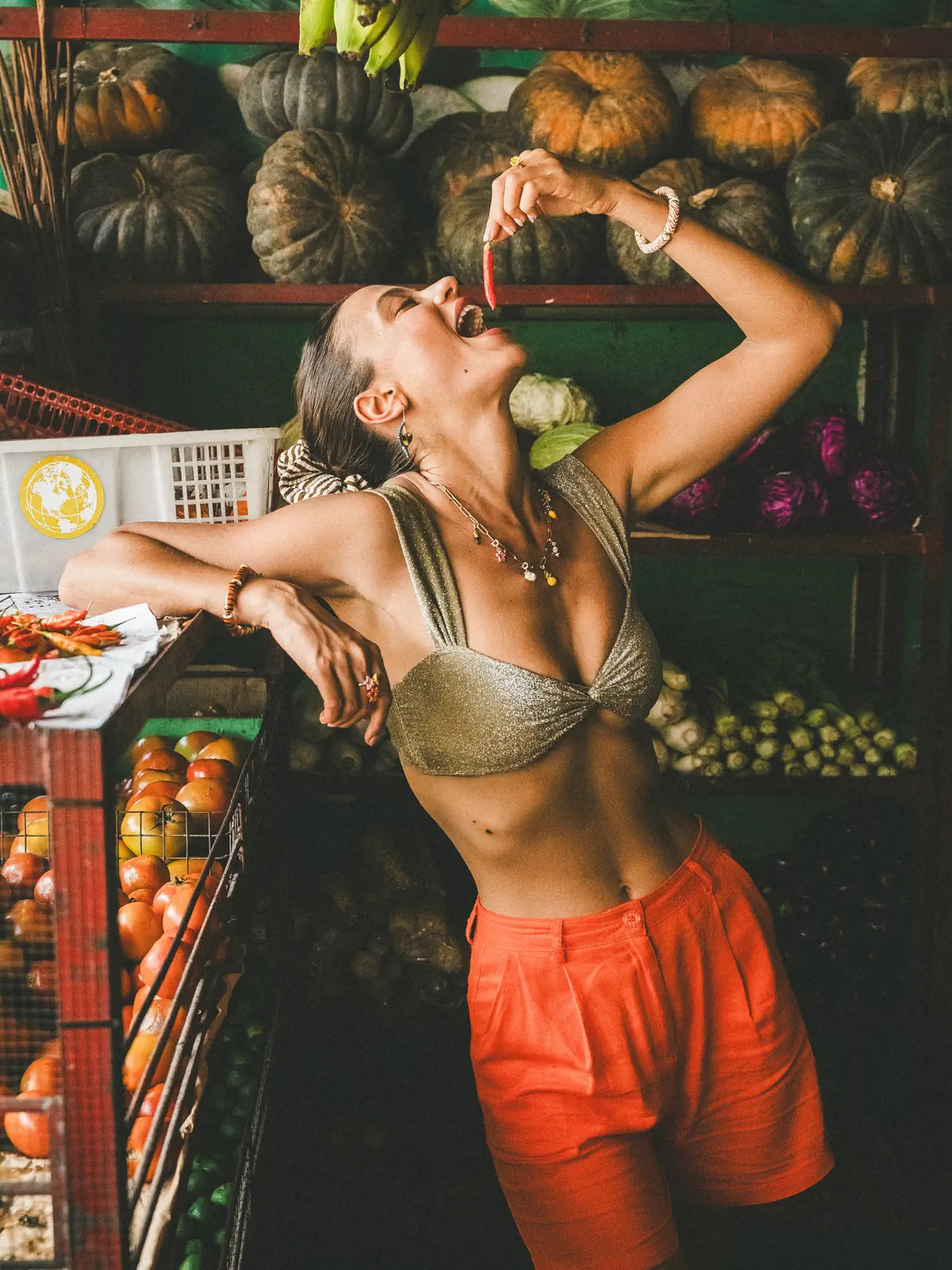 Charm's fleur de lys rose