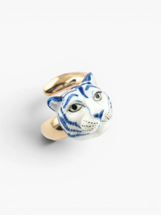 Blue Tiger Ring