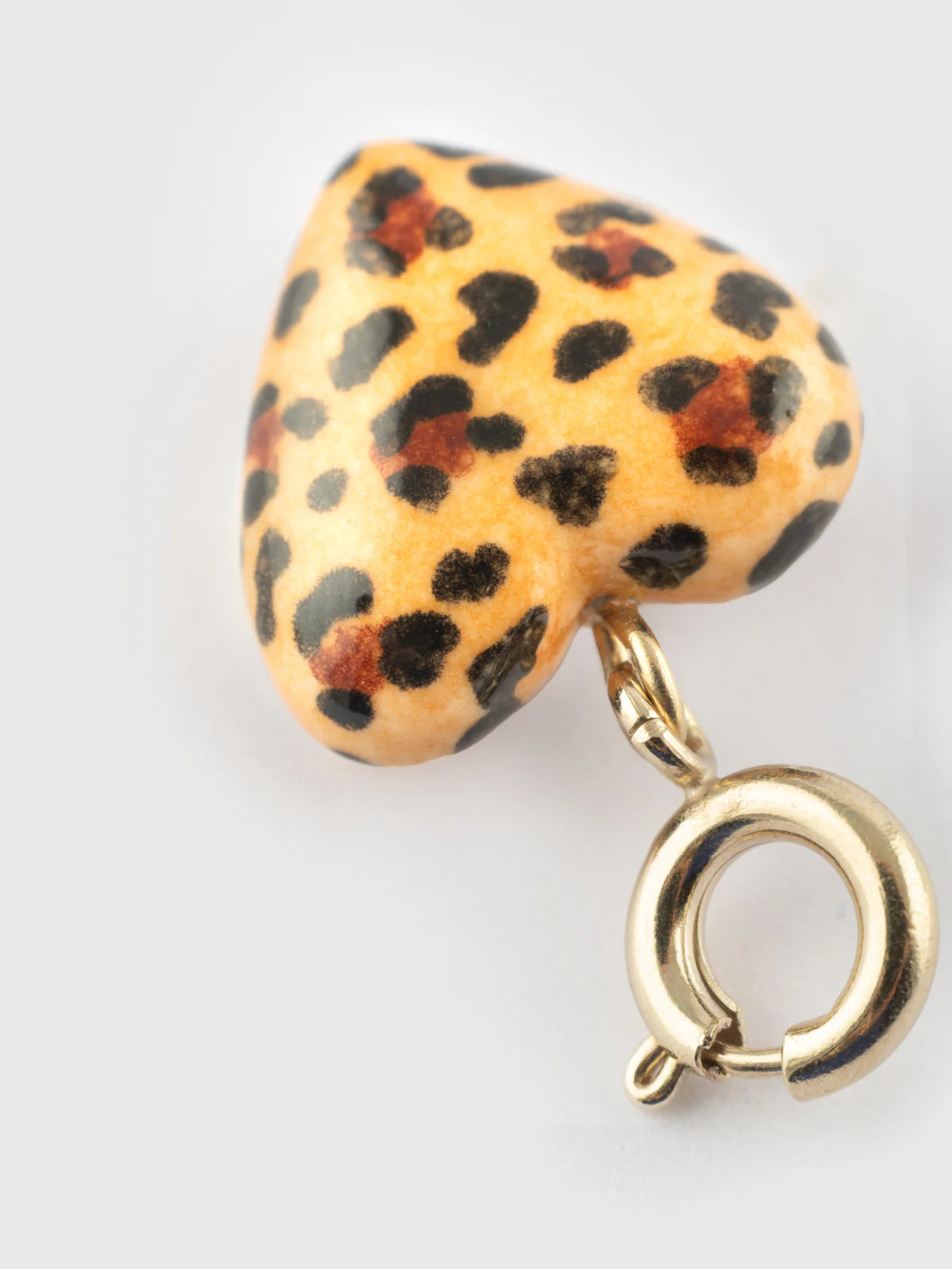Charm's cœur léopard