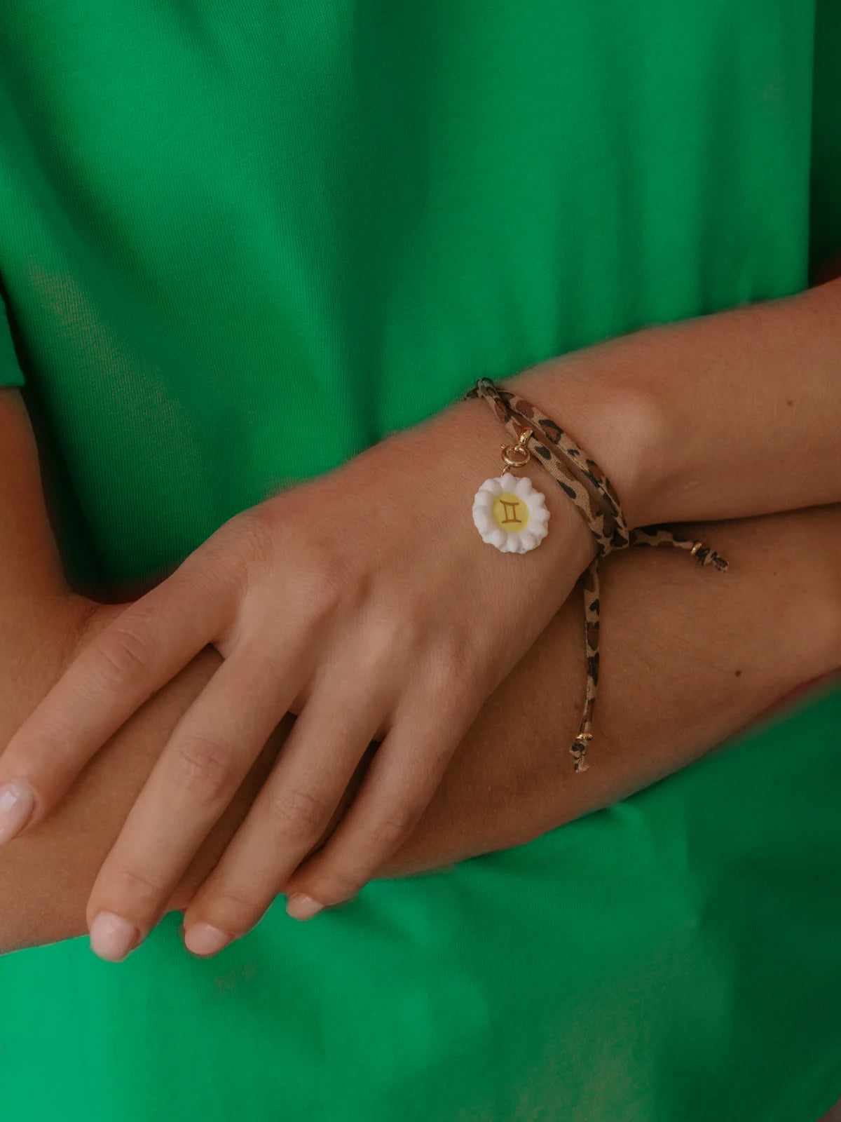 Bracelet en tissu léopard - Mix and match