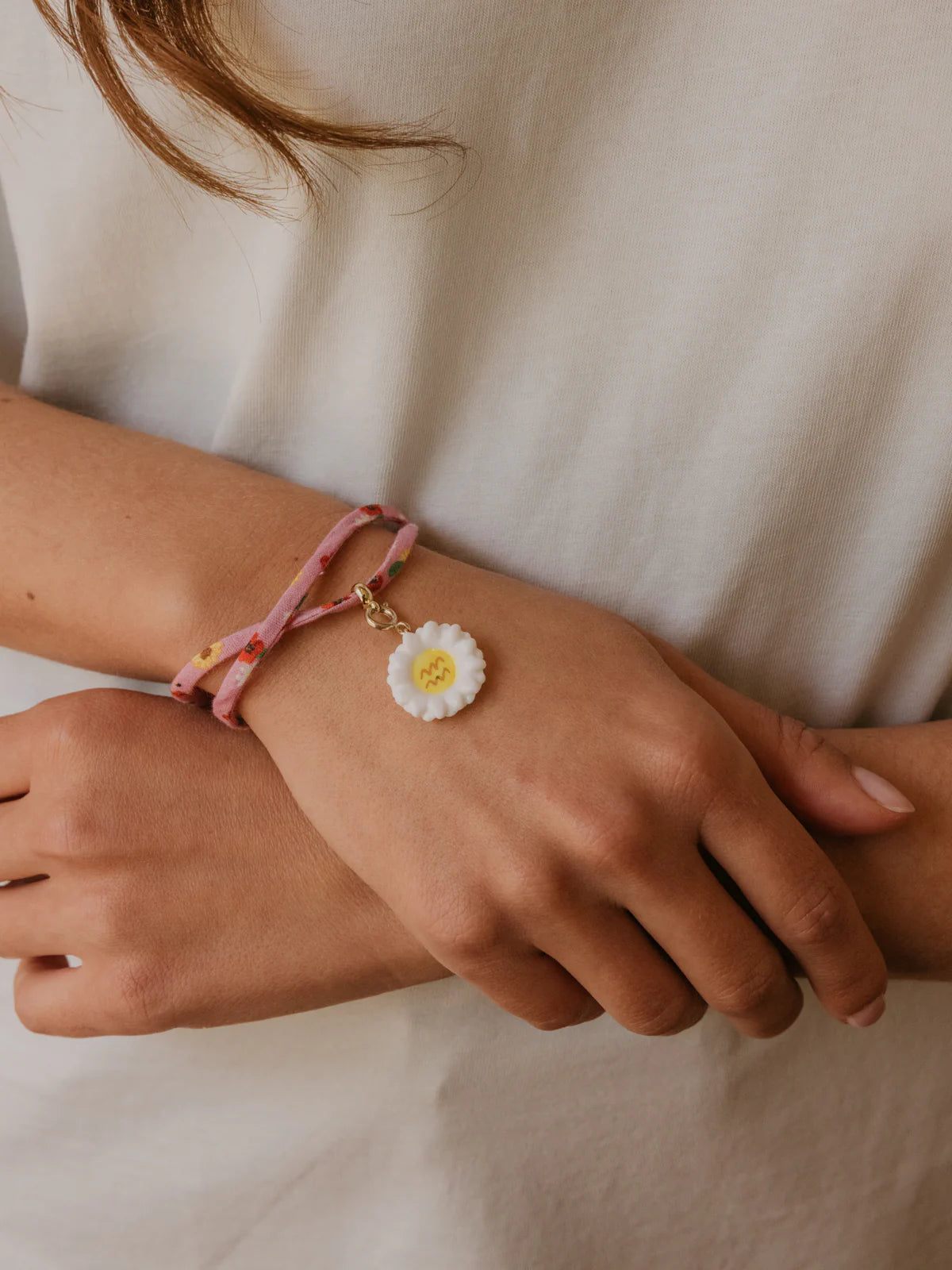 Bracelet en tissu liberty - Mix and match