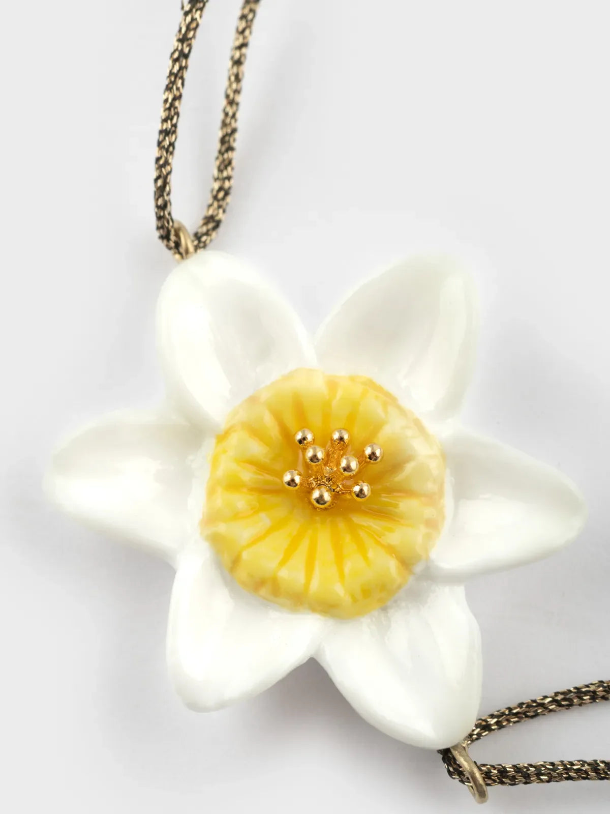 Bracelet cordon irisé Jonquille