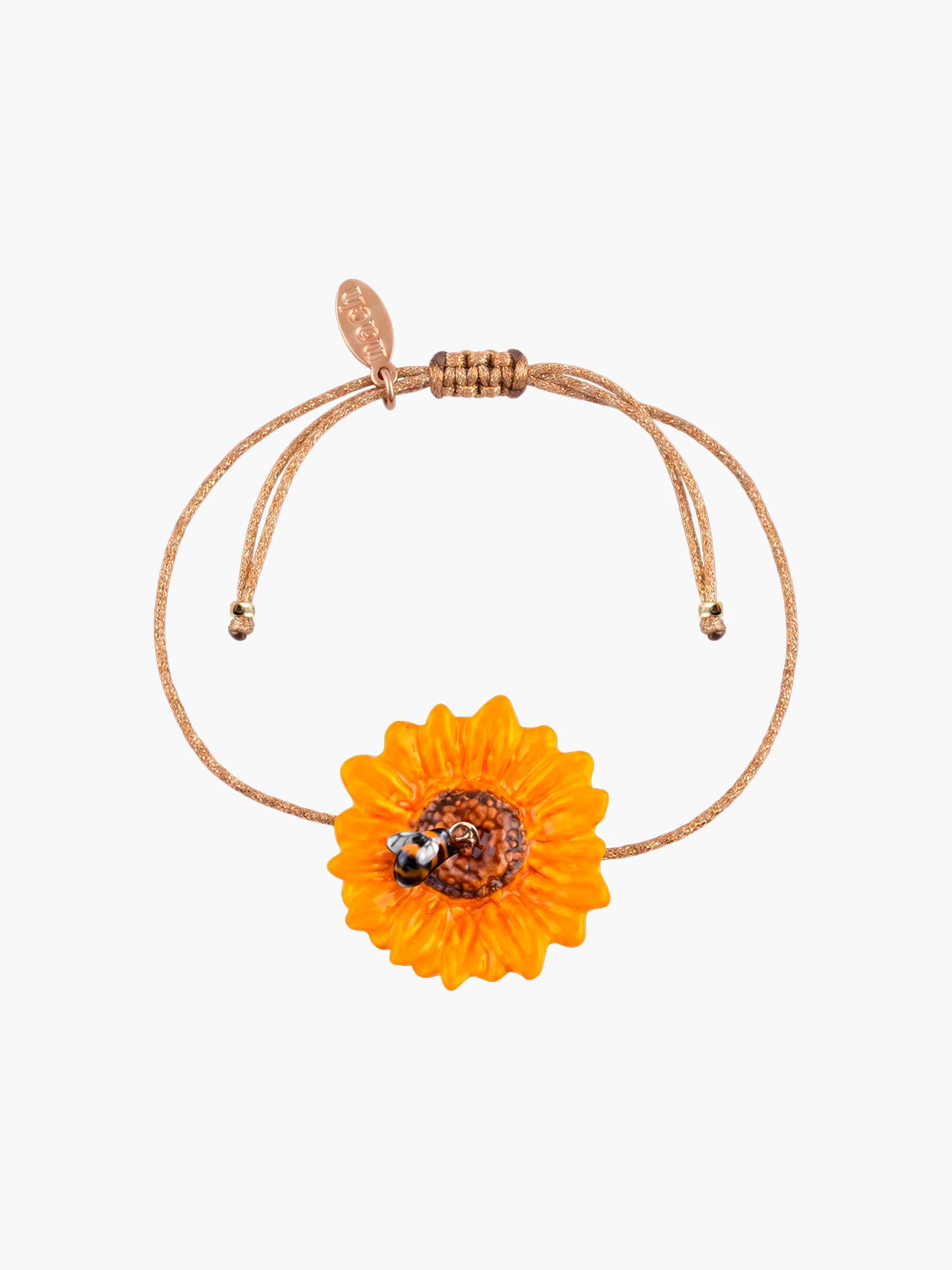 Bracelet charm's tournesol