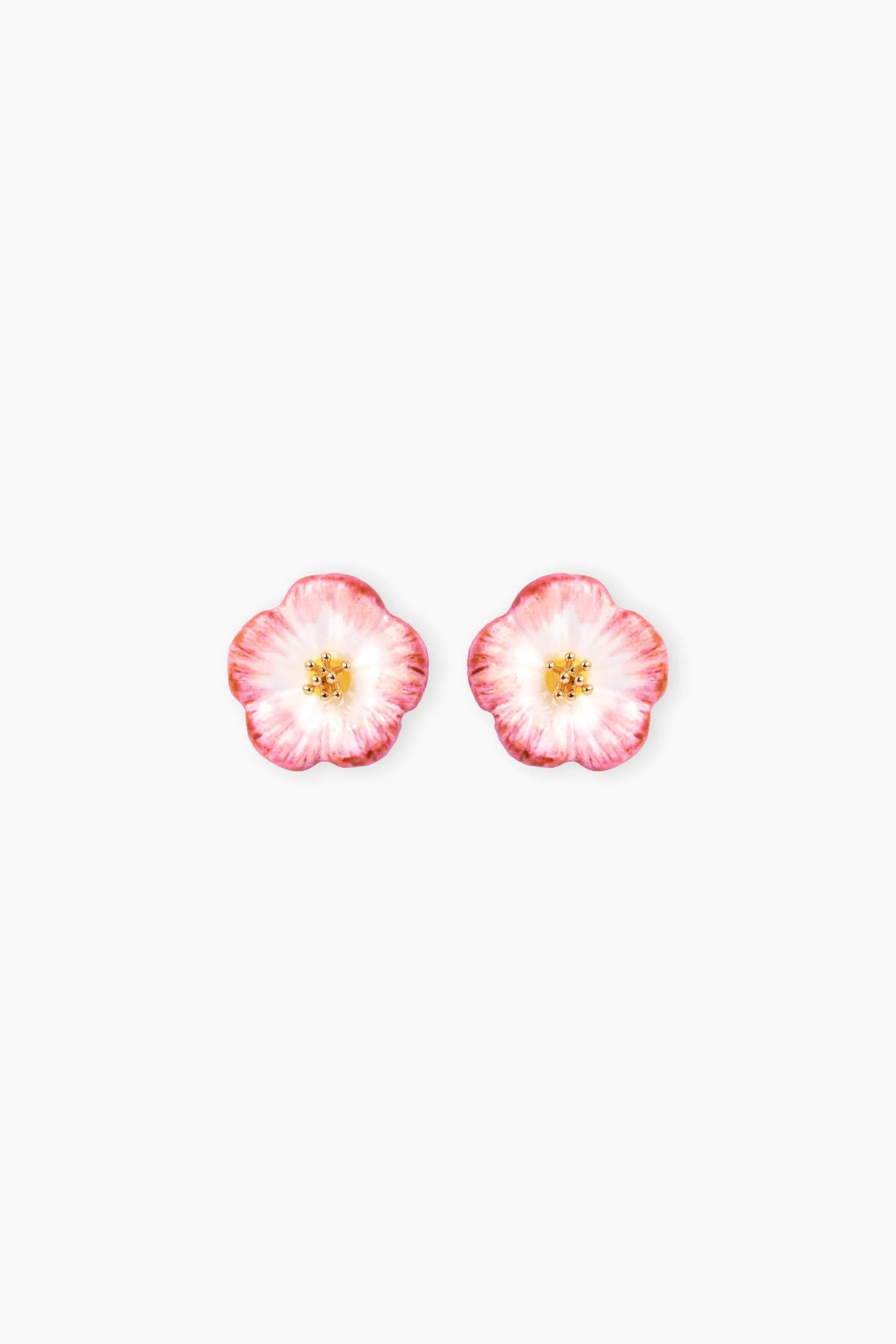 Sky pink stud earrings