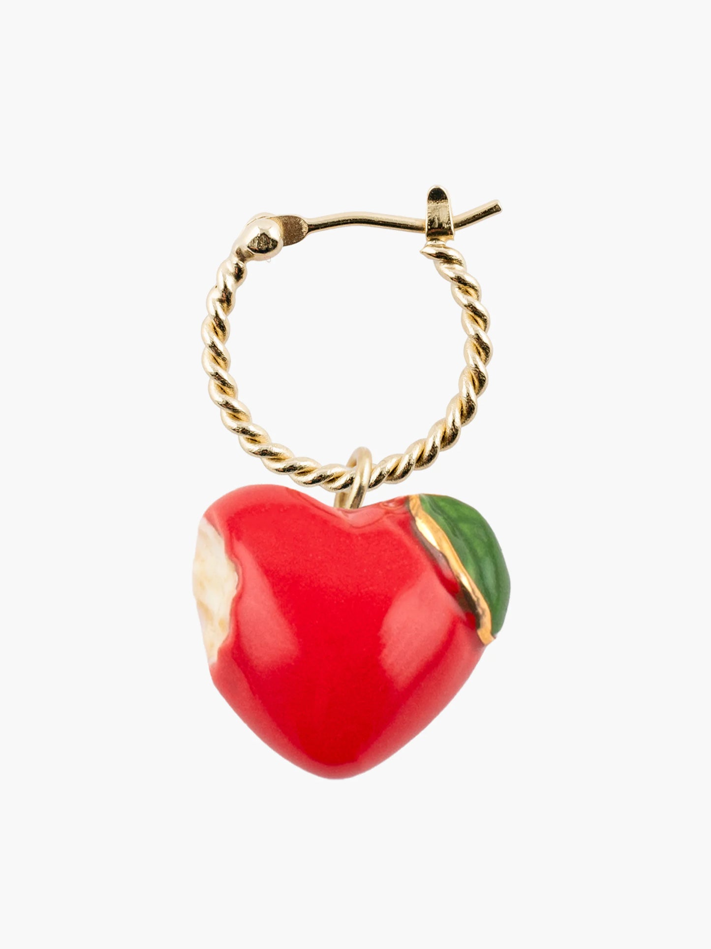 Mini créoles pomme d'amour