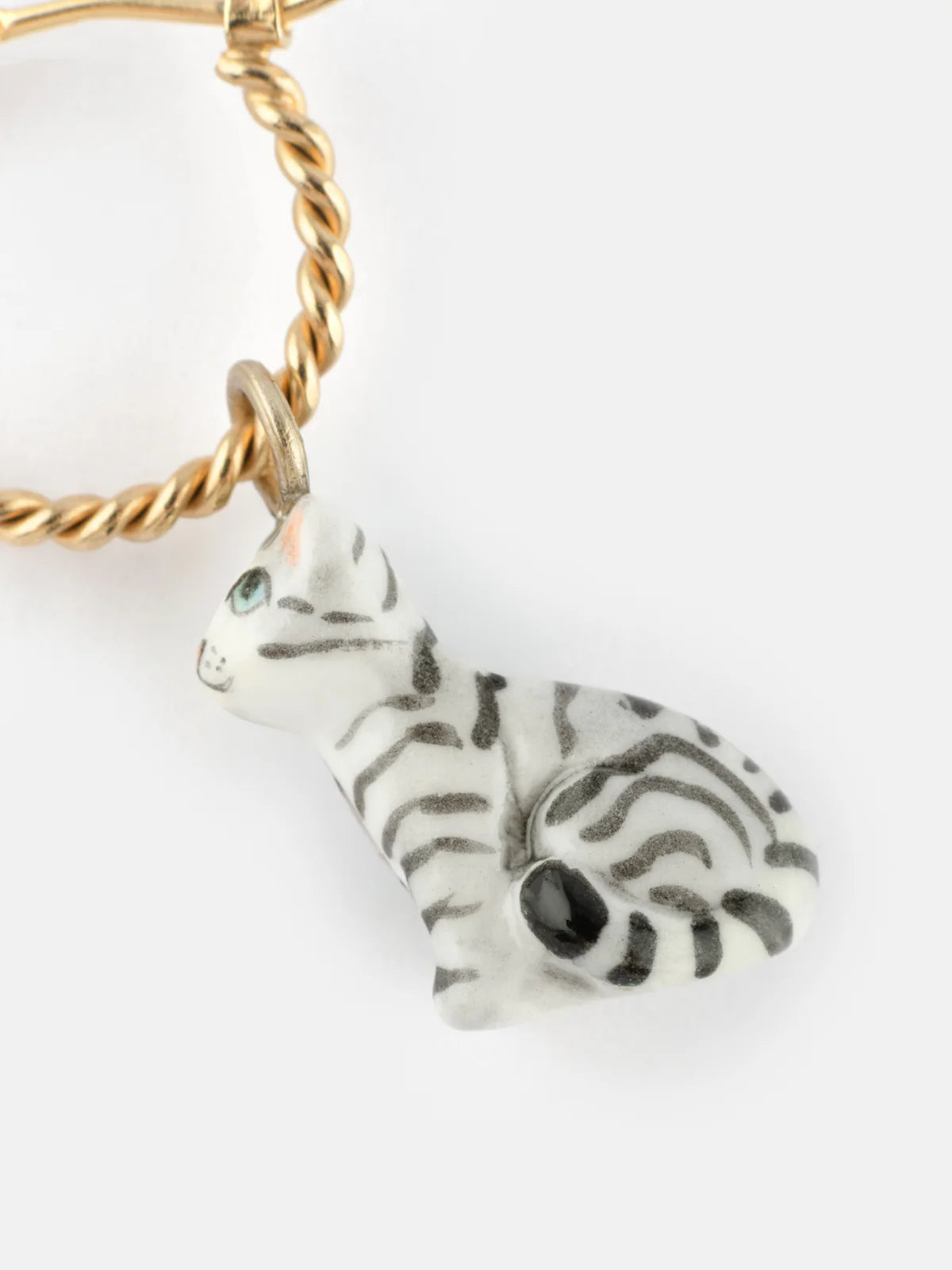 Mini abito creolo con gatto soriano - Venduto singolarmente