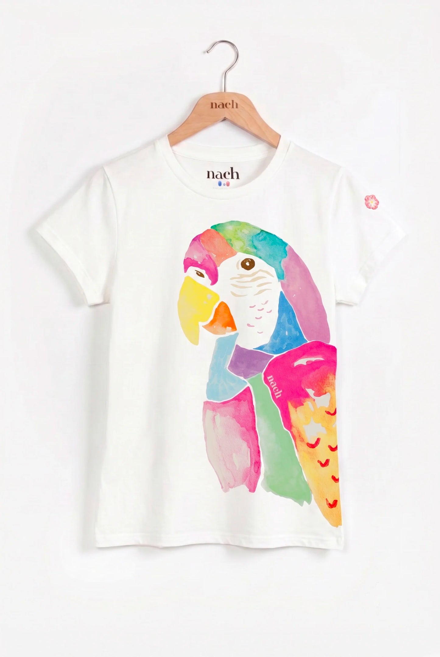 T-shirt Olga - Perroquet coloré