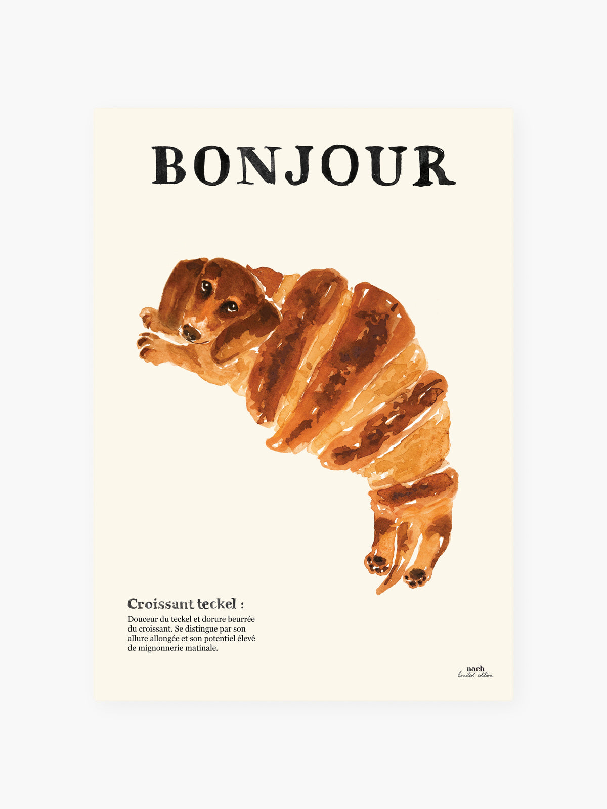 A3 poster Hello - 15 years old