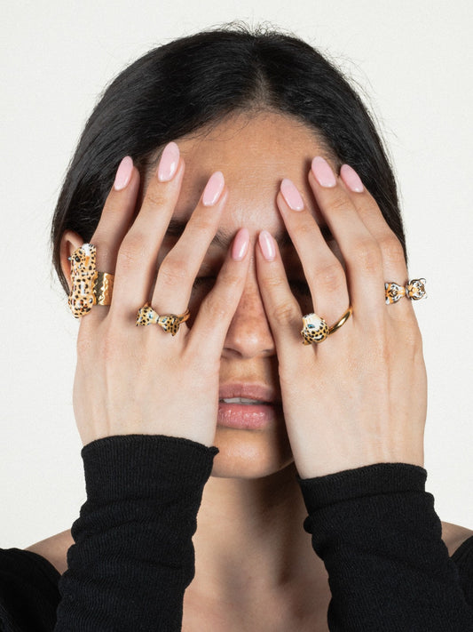 bague léopard