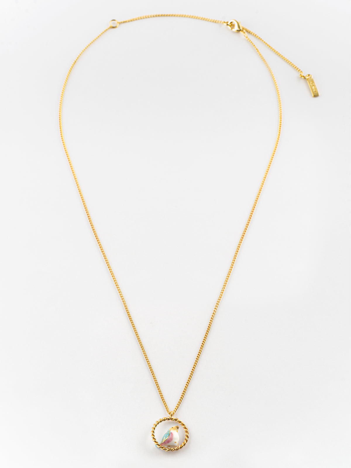 Collier oiseau Le temps des récoltes