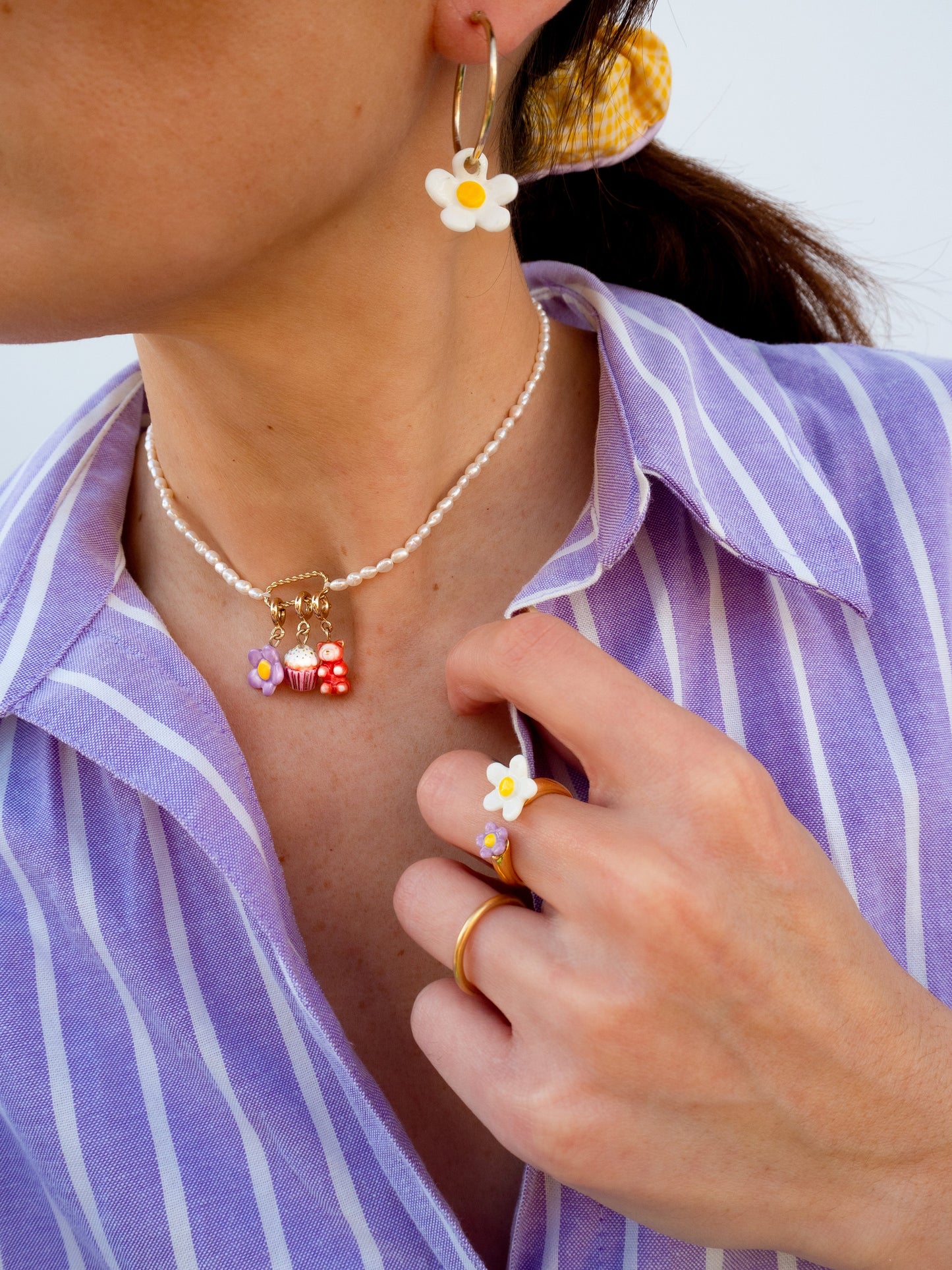 FaceToFace Flower Ring