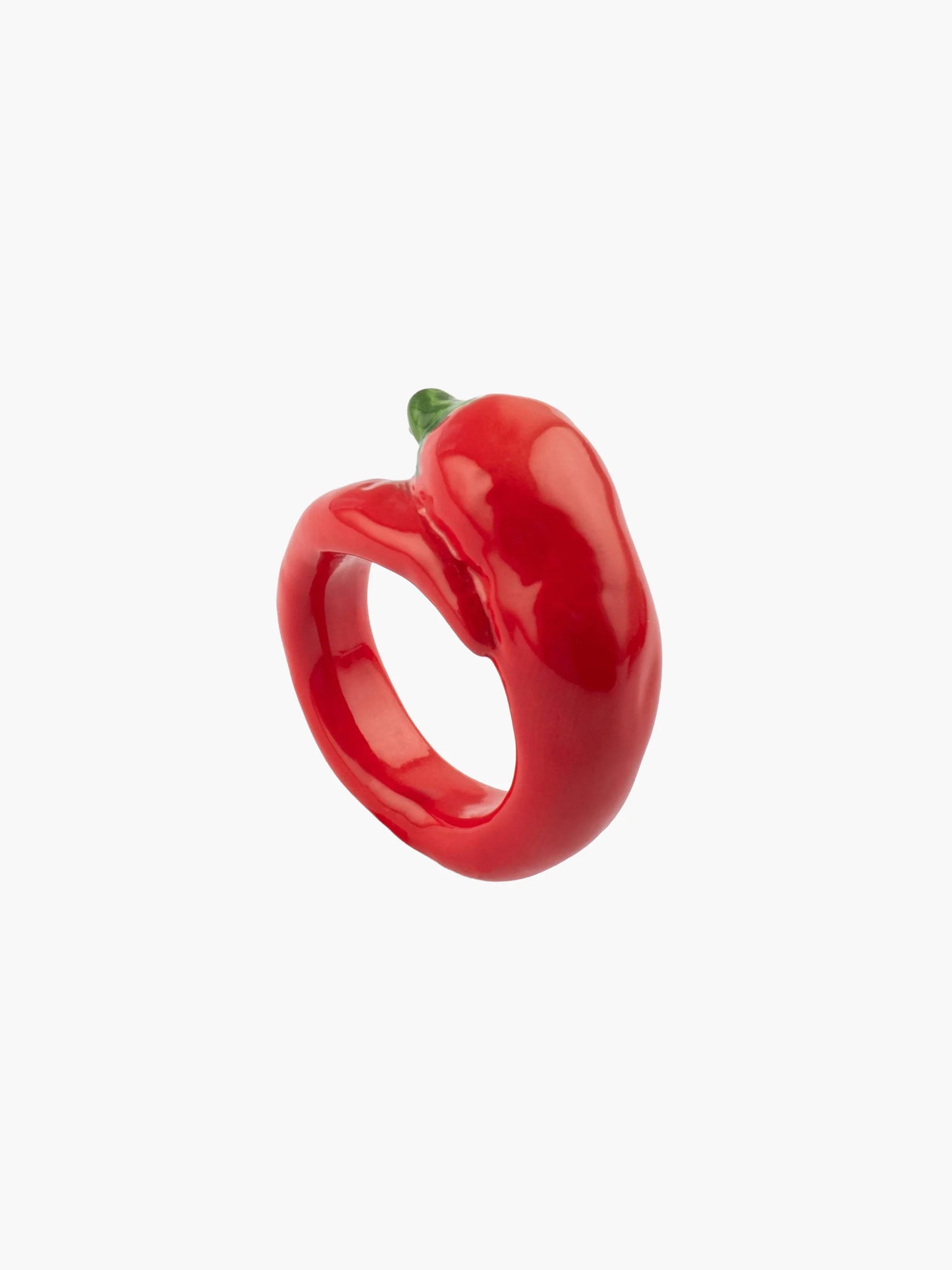 Bague porcelaine piment
