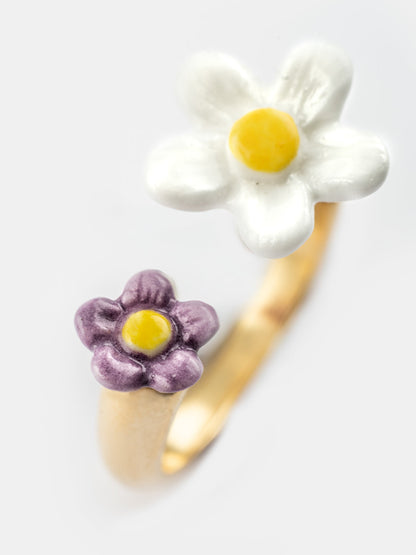 FaceToFace Flower Ring