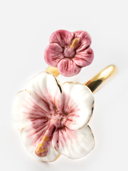Bague FaceToFace hibiscus