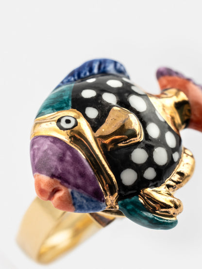 Anello di pesce maculato