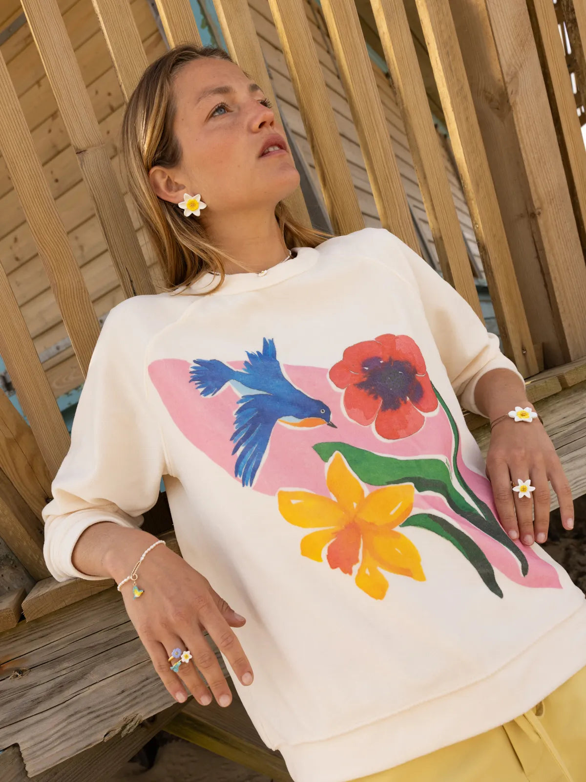 Bague branches Jonquille