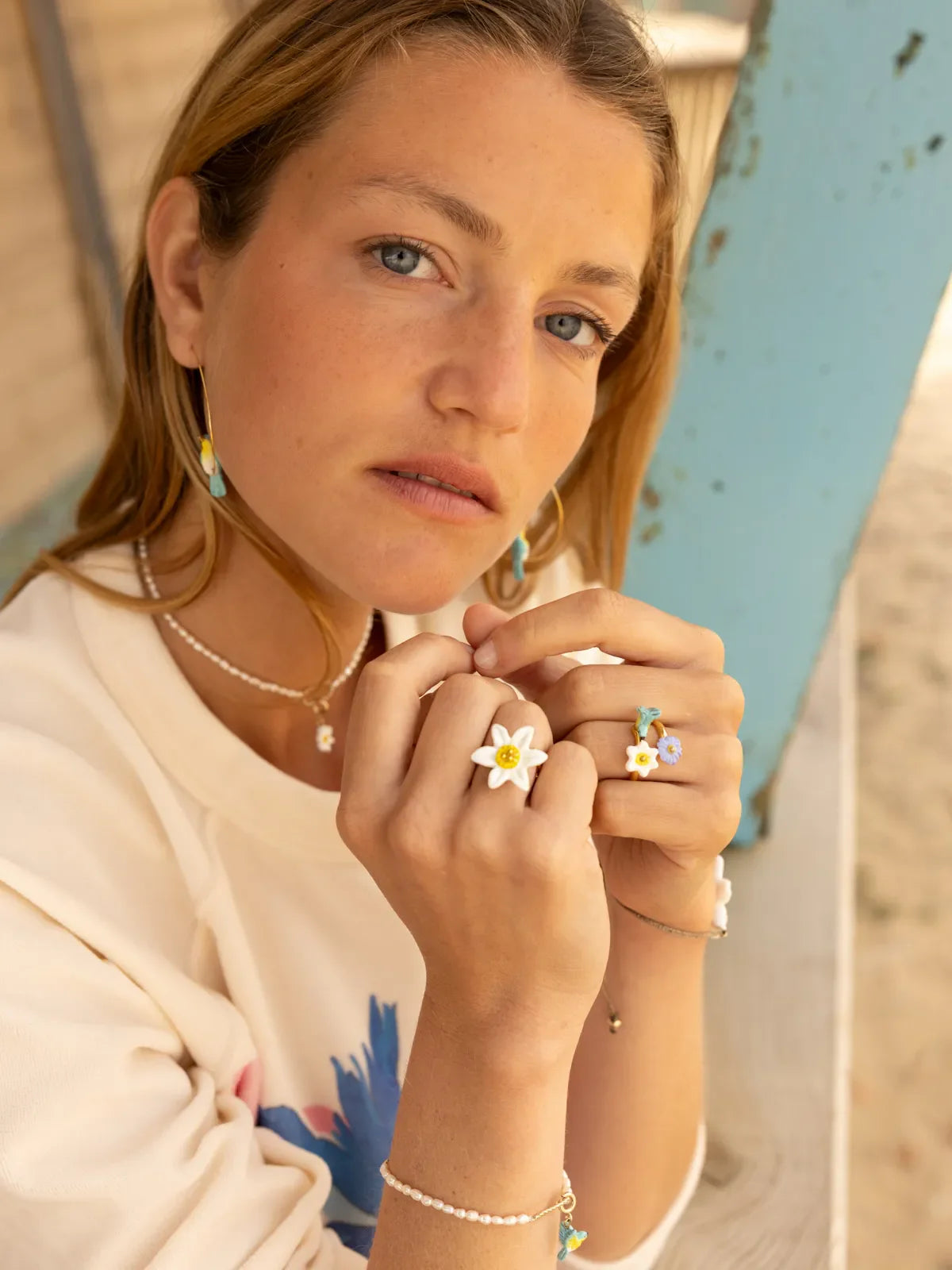 Bague branches Jonquille