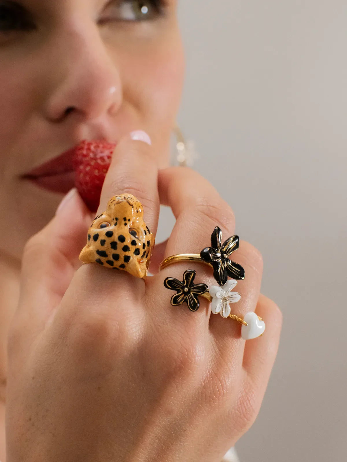 Bague multi fleurs d'Erine