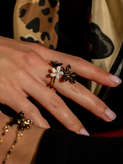 Bague multi fleurs d'Erine
