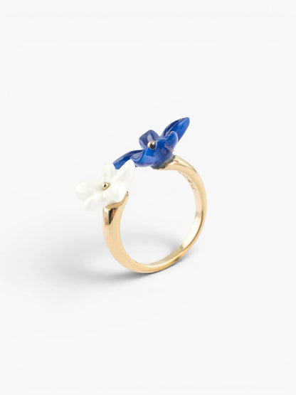 Anello con fiore di gelsomino FacetoFace