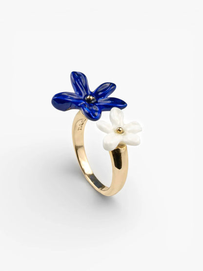 Anello con fiore di gelsomino FacetoFace