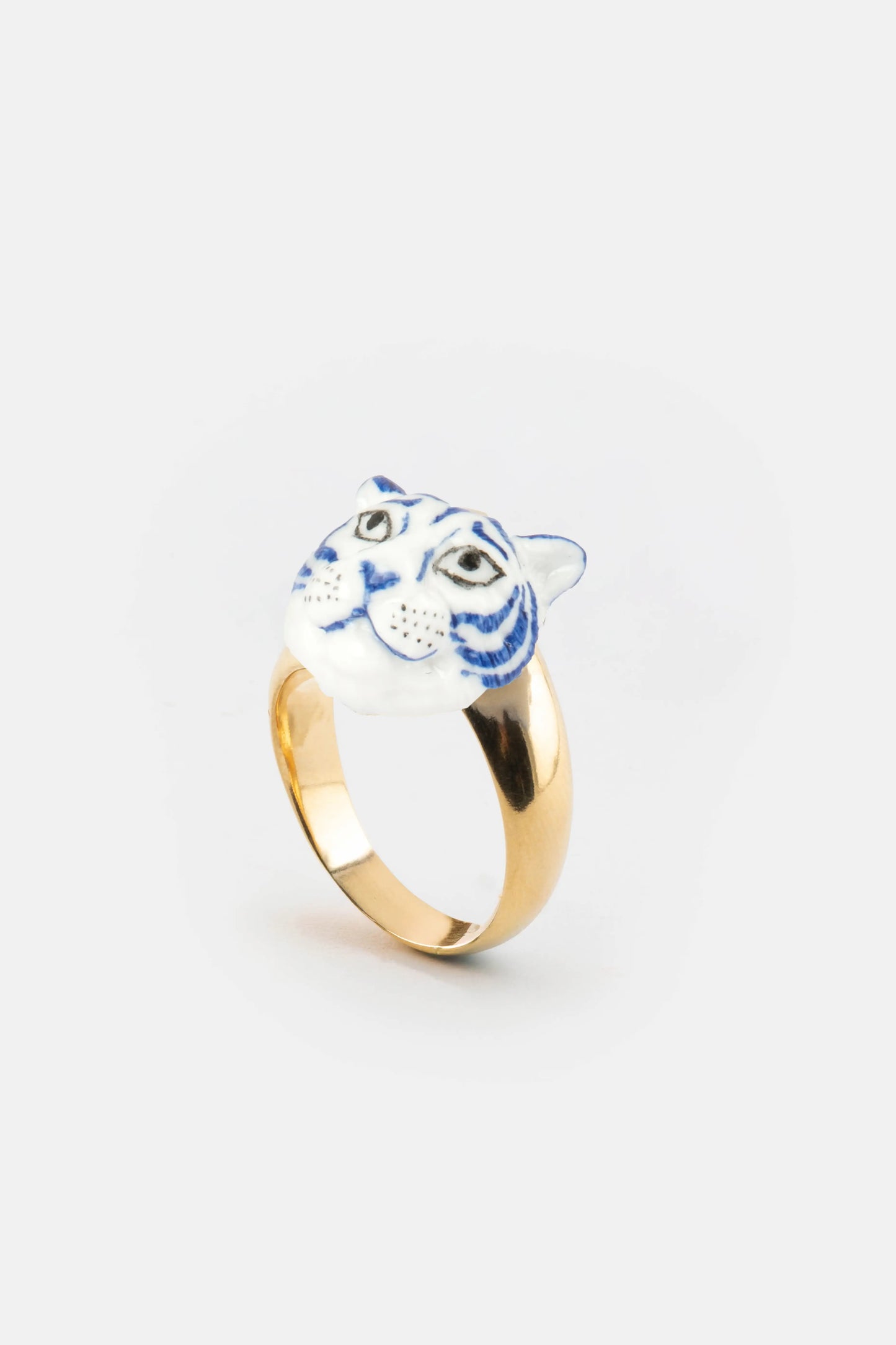 Anello Tigre Blu