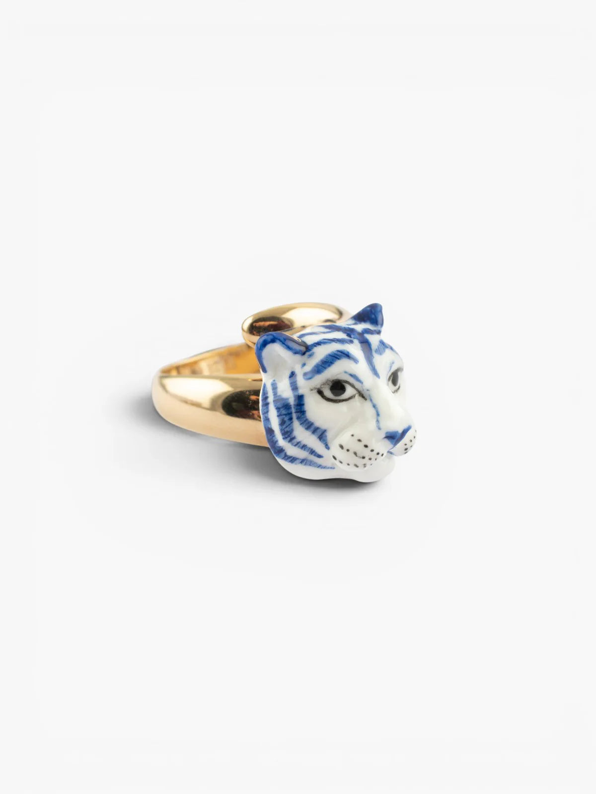 Anello Tigre Blu