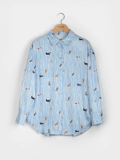Oversized striped shirt - Like Cats &amp; Dogs