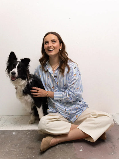 Oversized striped shirt - Like Cats &amp; Dogs