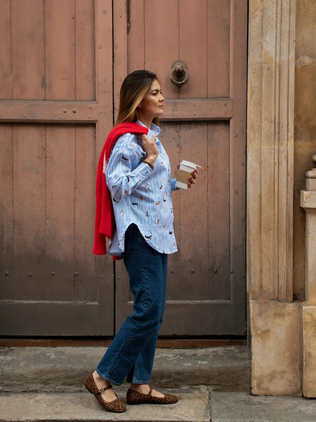 Oversized striped shirt - Like Cats &amp; Dogs