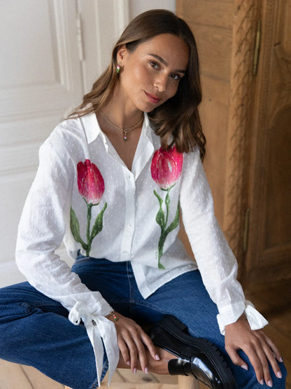 Chemise Tulipe - Viens, on sème
