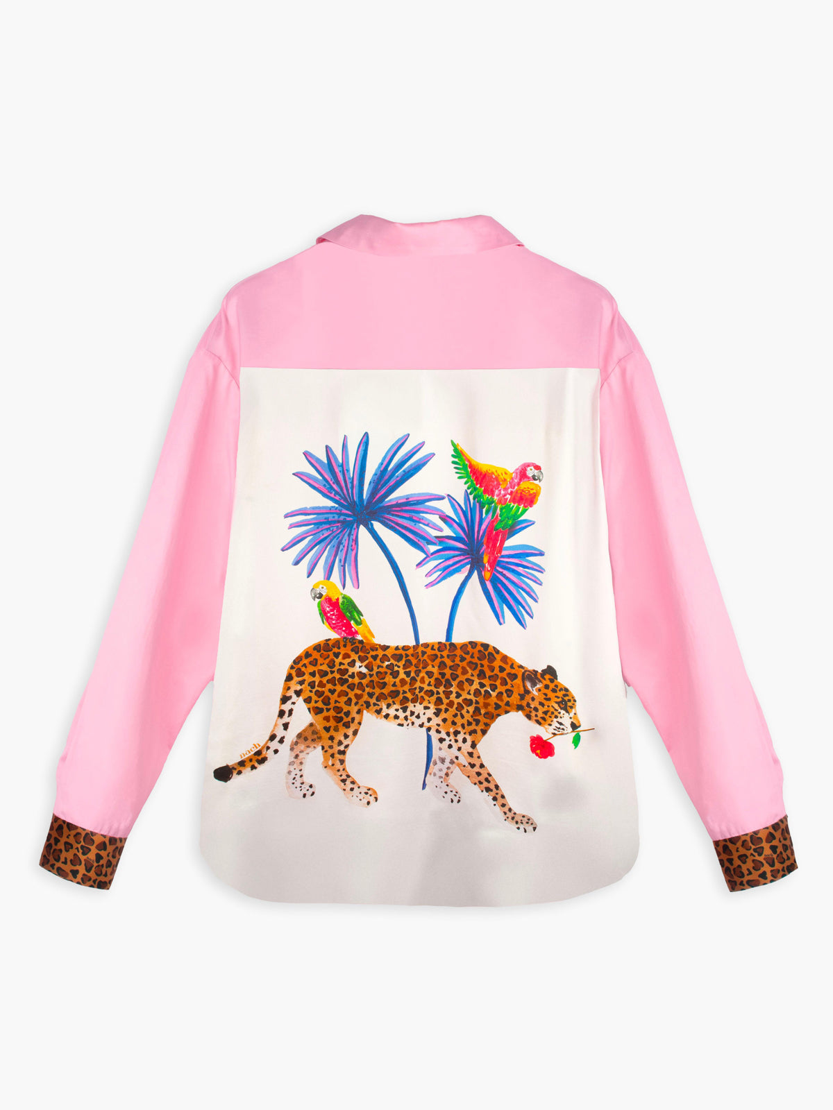 Camicia rosa a pannelli - 15 anni