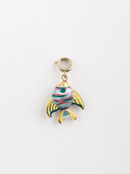 Maxi rainbow fish charm