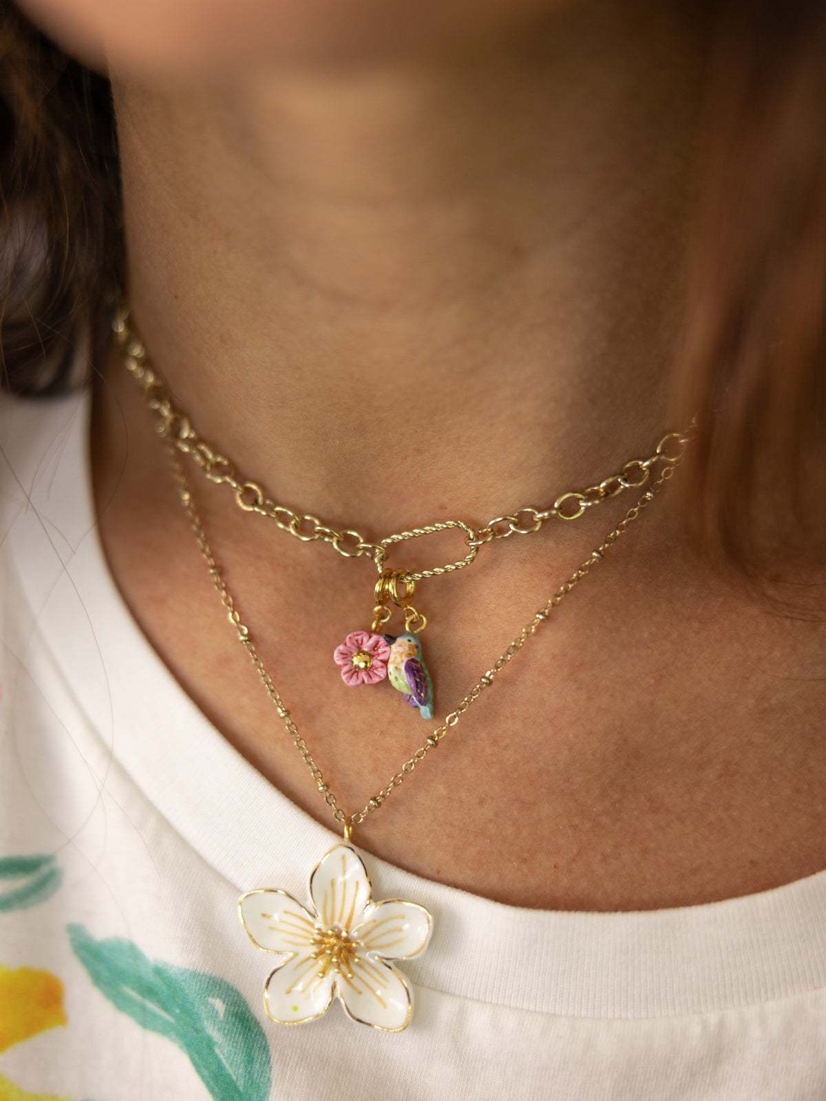 Anna's hummingbird charm