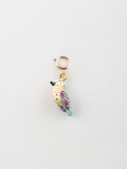 Anna's hummingbird charm