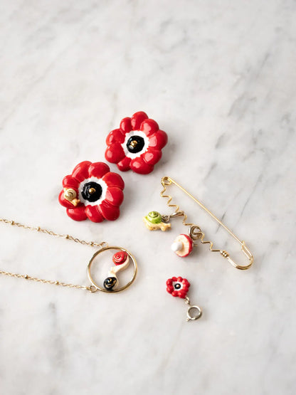 Charm's anémone rouge