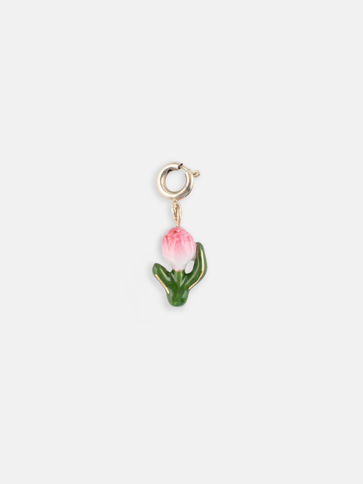 Pink Tulip Charm