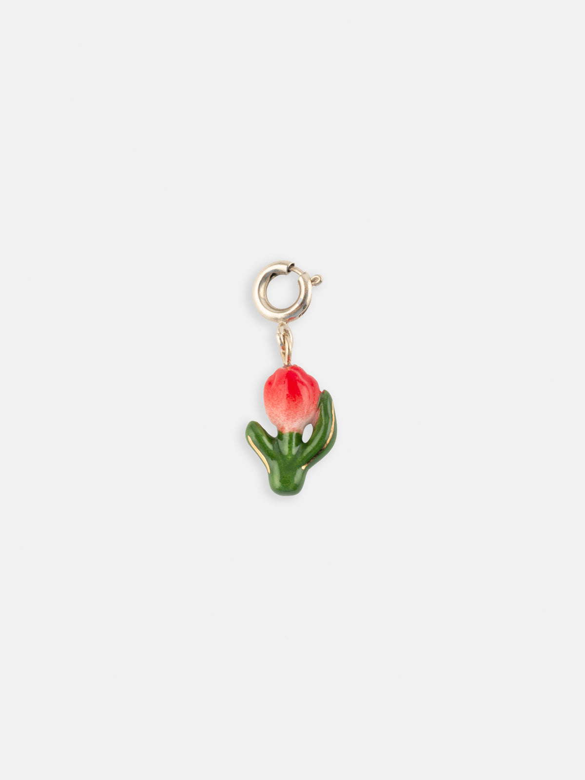 Red Tulip Charm