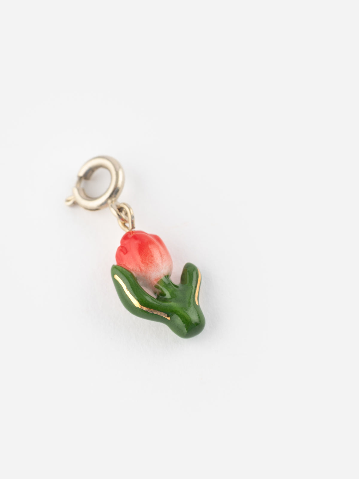 Red Tulip Charm