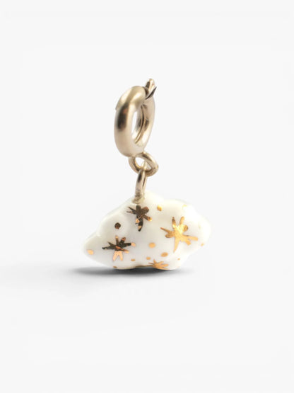 Charm's nuage blanc et doré