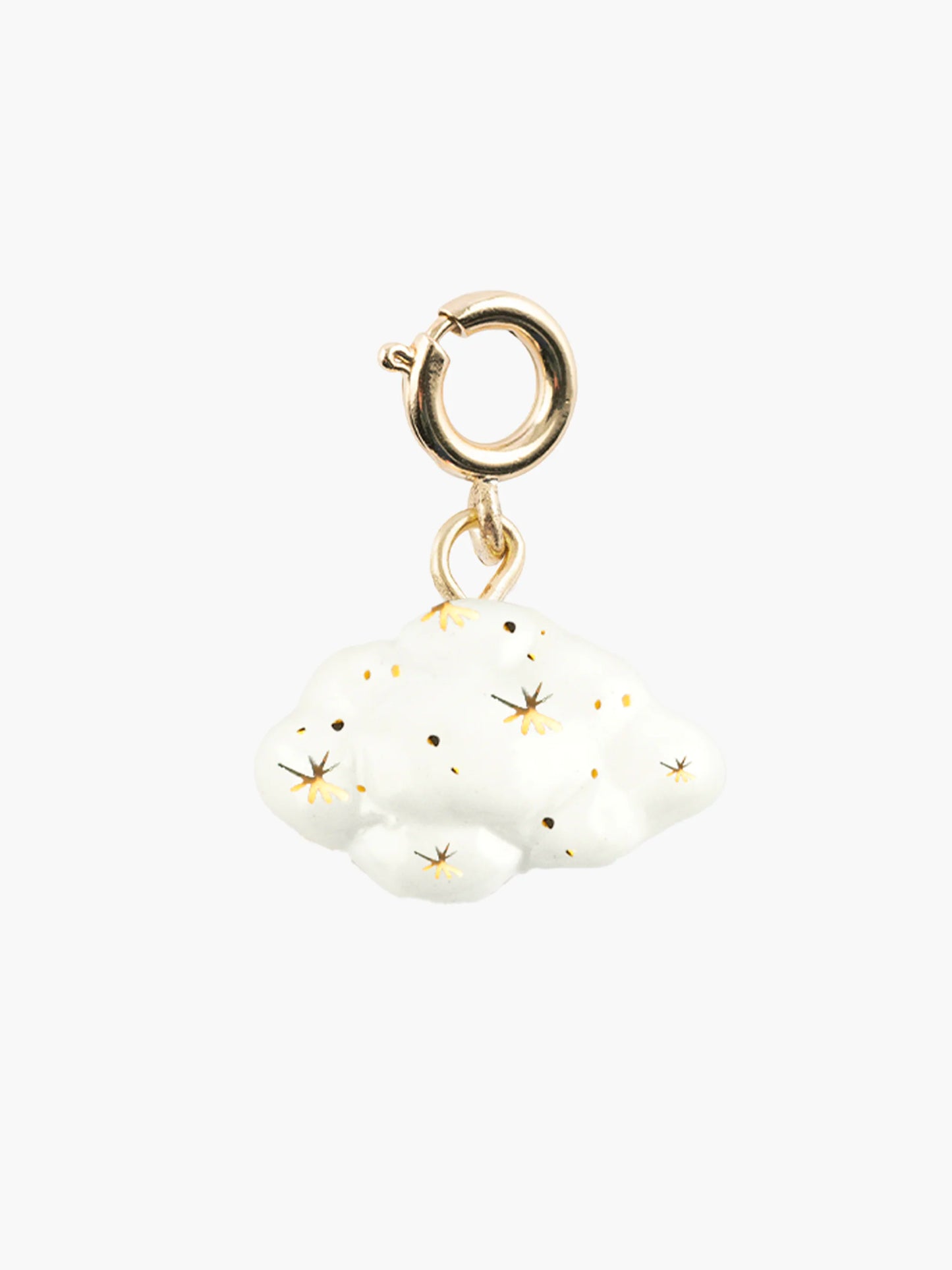 Charm's nuage blanc et doré