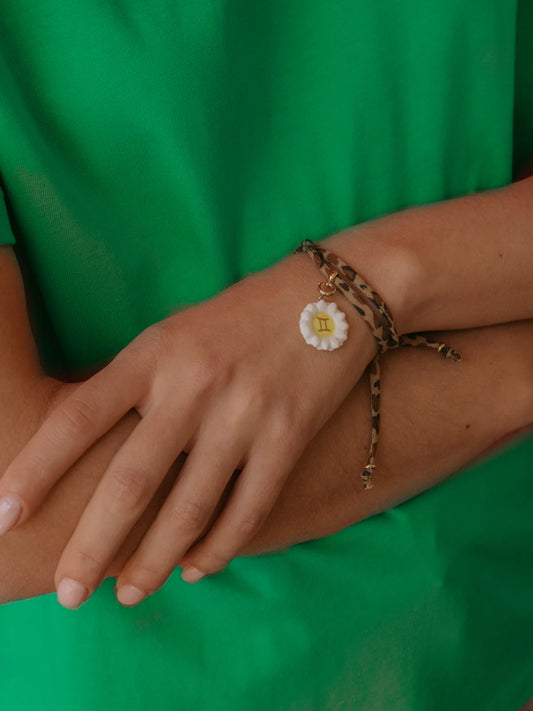 Bracelet en tissu léopard - Mix and match