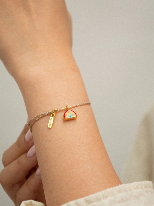 Bracelet arc-en-ciel - Lucky you