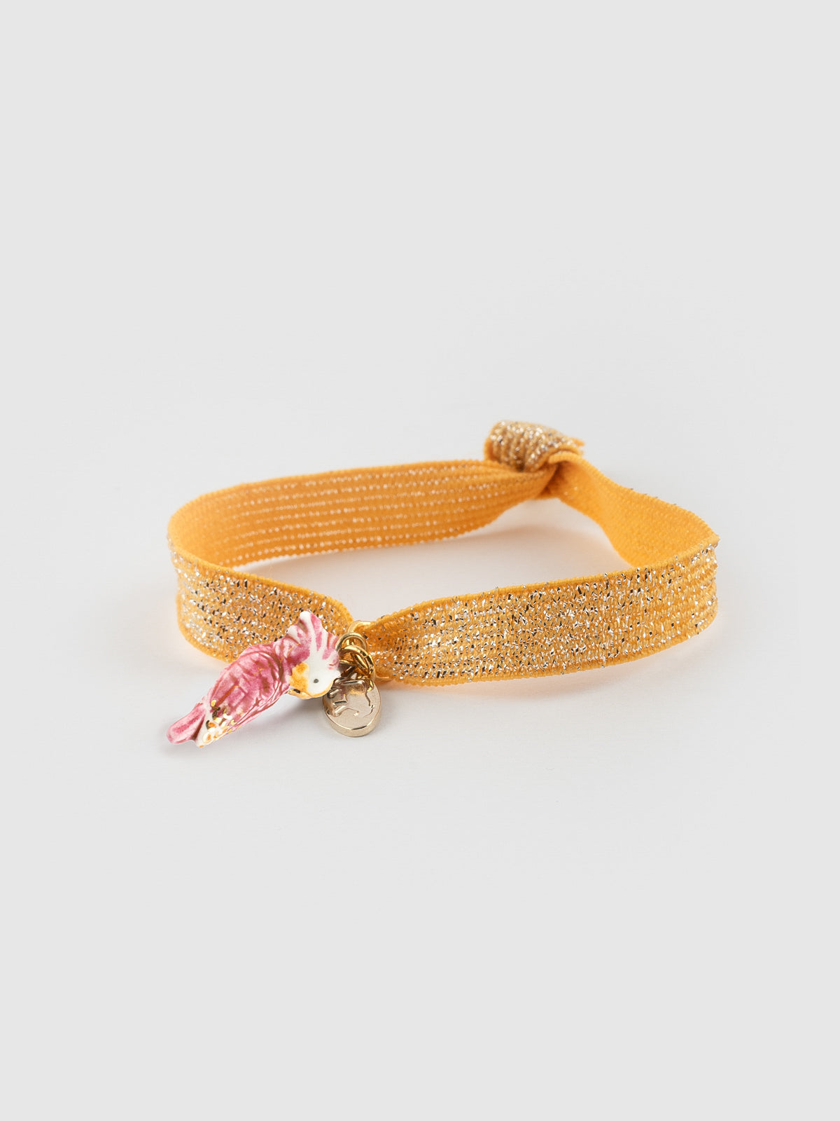 Pink Cockatoo Twistband Bracelet