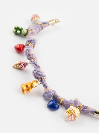 Candy gingham bracelet