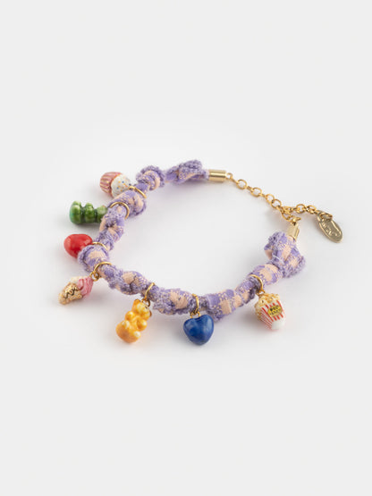 Candy gingham bracelet