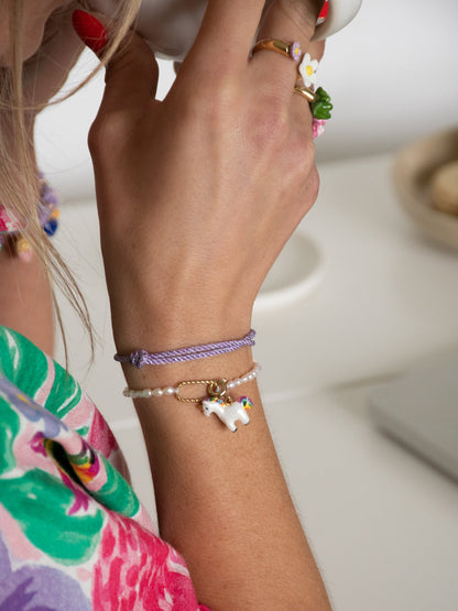 Bracciale di perle personalizzabile - Mix and Match