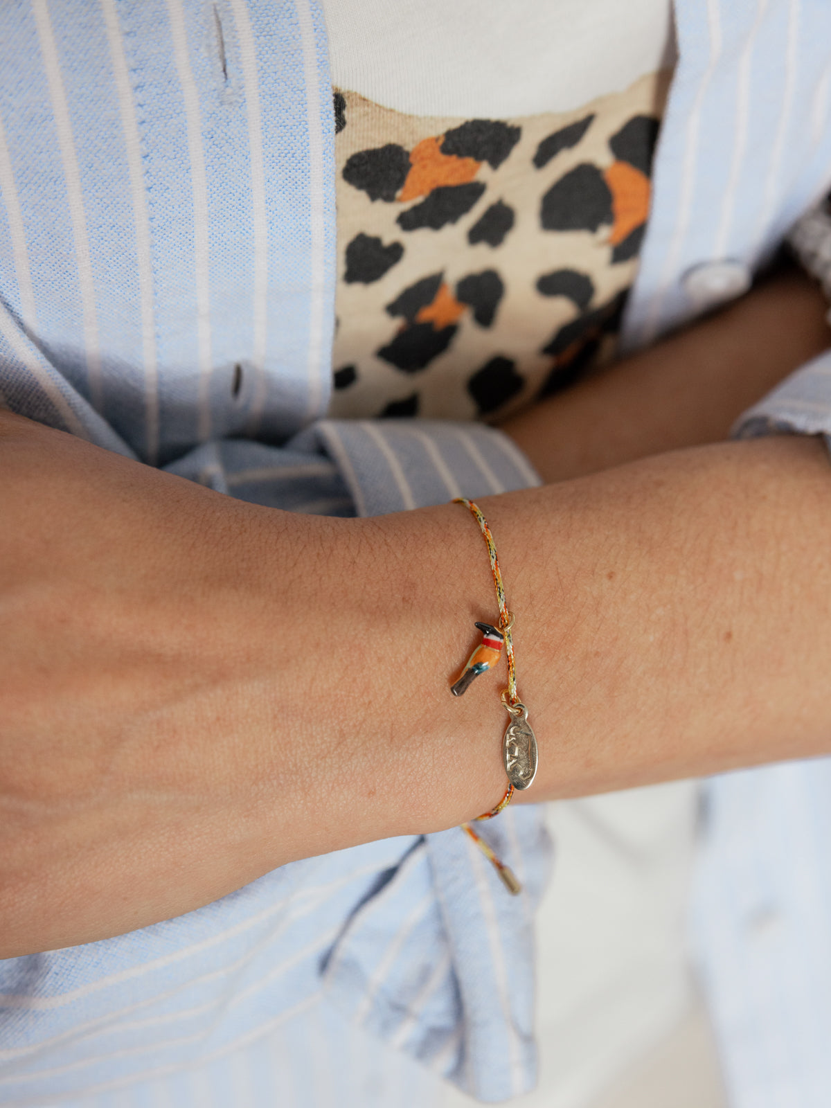 African Bee-eater Cord Bracelet