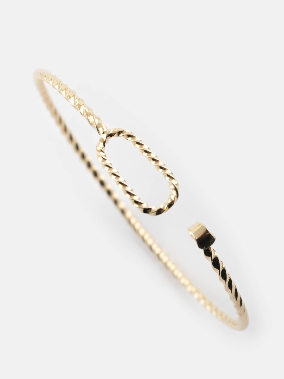 Customizable twisted bangle bracelet - Mix and Match