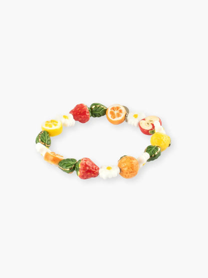 Bracelet perles de fruits